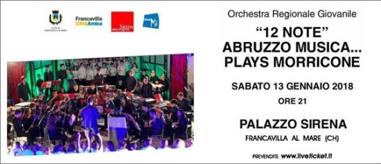 “12 note” Abruzzo musica...plays Morricone