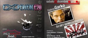 Experience 20 Gabriel Garko, Gemelli Diversi al Palatenda I Portali