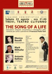 “The song of a life” al Teatro Clitunno di Trevi