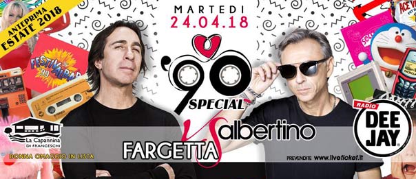 90 Special - Albertino vs Fargetta a La Capannina di Franceschi di Forte dei Marmi