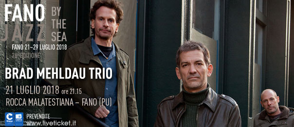 Brad Mehldau Trio al Fano Jazz by the Sea 2018