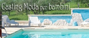 Casting moda bambini all'Agriturismo Montupoli di Miglianico