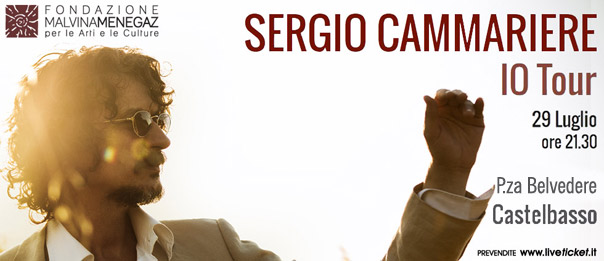 Concerto Sergio Cammariere "Io Tour" in Piazza Belvedere a Castelbasso