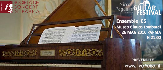 Ensemble '05 "Paganini e Il Fortepiano di Maria Luigia" al Museo Glauco Lombardi di Parma