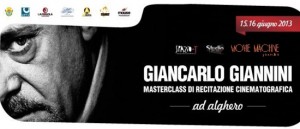 Masterclass di Recitazione con Giancarlo Giannini a Alghero