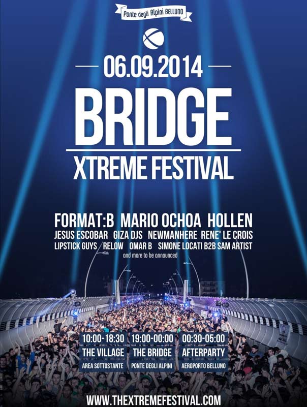 Bridge Xtreme Festival 2014 - Ponte degli Alpini Belluno