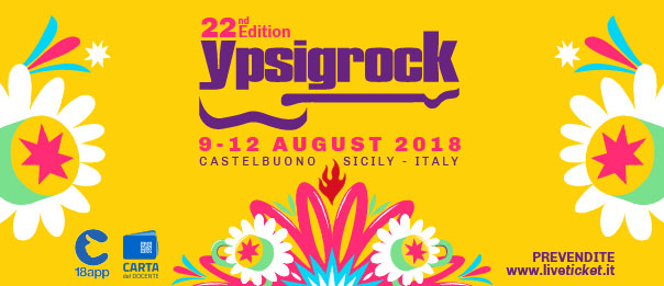 Ypsigrock Festival 2018 a Castelbuono