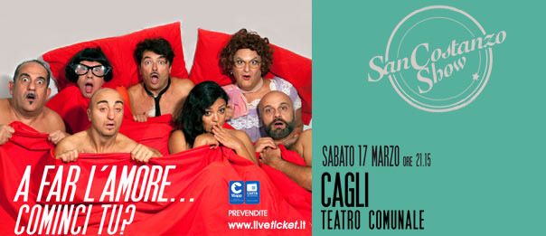 San Costanzo Show "A far l'amore...cominci tu?" al Teatro Comunale di Cagli