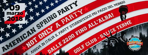 American spring party al Golf Club di Salice Terme