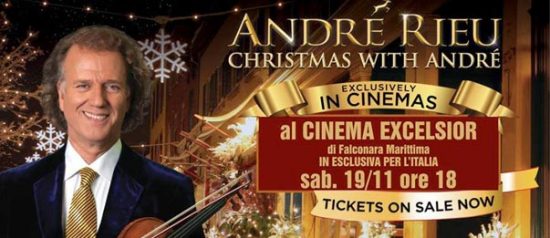 Andrè Rieu: Christmas with Andrè al Teatro Excelsior di Falconara (An)