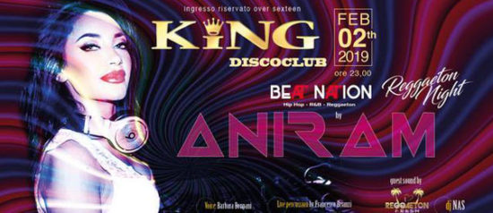 Beat Nation Reggaeton Night - DJ Aniram al King Disco Club di Castel San Giovanni
