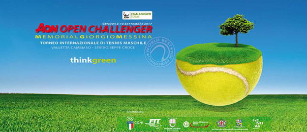 AON Open Challenger 2017 allo Stadio Beppe Croce a Genova