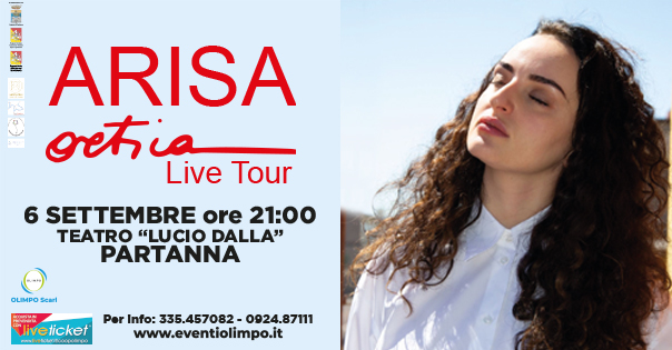 Ortica Live Tour - Arisa a Partanna