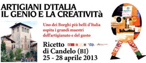 Artigiani d'Italia: fiera d'artigianato al Ricetto di Candelo