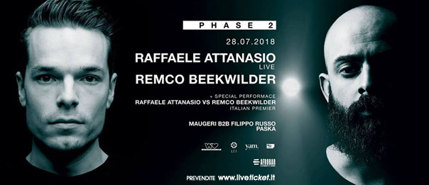 Phase 2 w/ Raffaele Attanasio Remco Beekwilder all'Afrobar di Catania