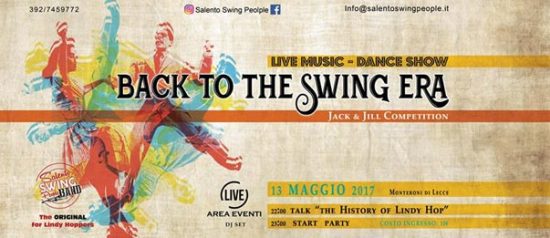 Back to the Swing Era - Vintage Party a Live Arena Eventi a Monteroni di Lecce