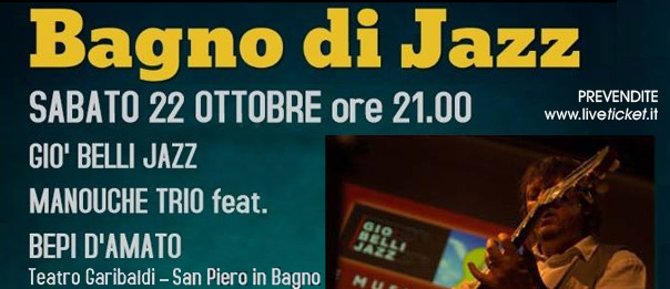 Giò Belli Jazz Manouche Trio feat. Bepi D’Amato a San Piero in Bagno