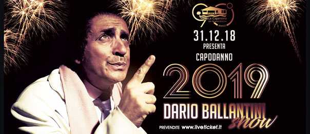 Capodanno 2019 - Dario Ballantini show a La Capannina di Franceschi di Forte dei Marmi Copia