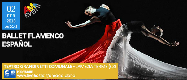 Ballet Flamenco Español al Teatro Grandinetti di Lamezia Terme