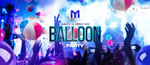 Ballon party al Mall Club di Rescaldina