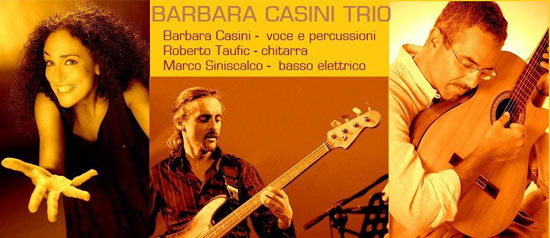 Barbara Casini Trio alla CorTe del Castello di Coriano