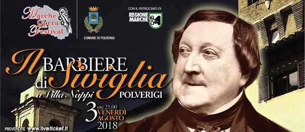 Marche Opera Festival "Il Barbiere di Siviglia" a Villa Nappi a Polverigi