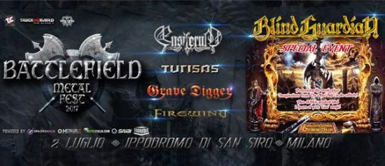 Battlefield Metal Fest 2017 all'Ippodromo San Siro a Milano