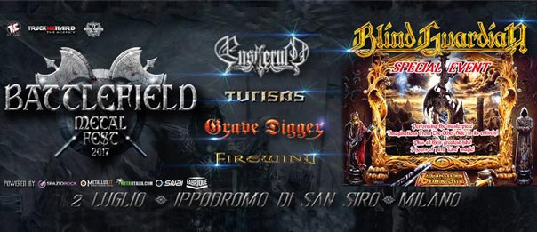 Battlefield Metal Fest 2017 all'Ippodromo San Siro a Milano