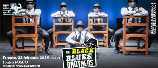 The Black Blues Brothers al Teatro Fusco di Taranto