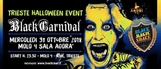 Black Carnival al Molo 4 a Trieste