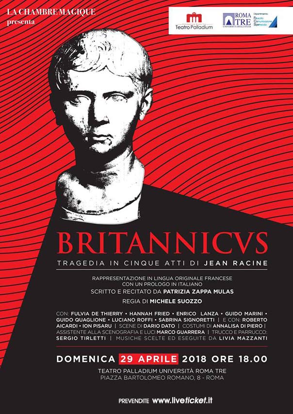 Britannicvs al Teatro Palladium a Roma