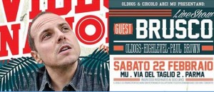 Brusco live show al Circolo Arci MU di Parma
