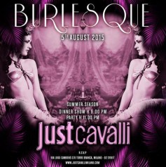 Burlesque al Just Cavalli Club di Milano