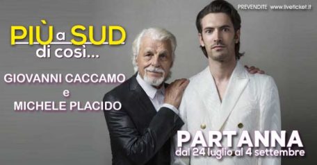 Parola Tour 2021 - Giovanni Caccamo e Michele Placido a Partanna