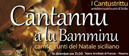 Cantannu a lu Bamminu al Teatro Annibale di Francia a Messina