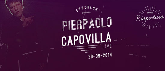 Pierpaolo Capovilla live all'Etnoblog a Trieste