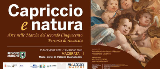 Mostra "Capriccio e Natura" ai Musei civici di Palazzo Buonaccorsi a Macerata