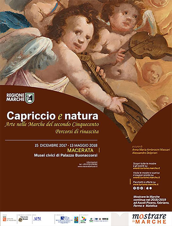 Mostra "Capriccio e Natura" ai Musei civici di Palazzo Buonaccorsi a Macerata