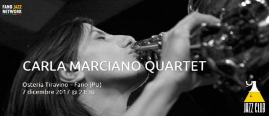 Jazz Club "Carla Marciano Quartet" all'Osteria Tiravino a Fano