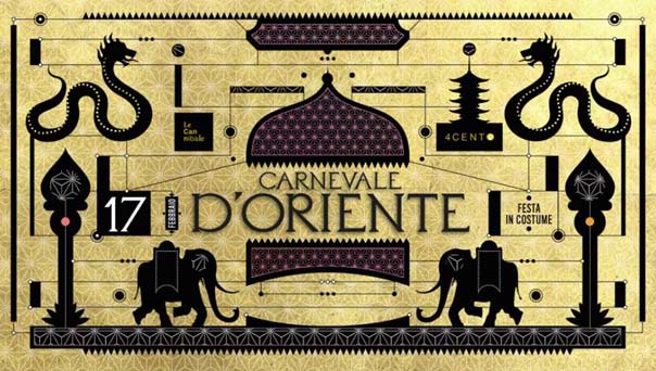 Il Carnevale d'Oriente al Ristorante 4cento di Milano
