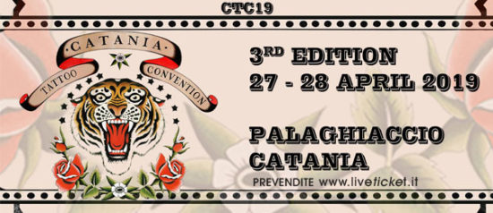CATANIA TATTOO CONVENTION 2019 al Palaghiaccio di Catania