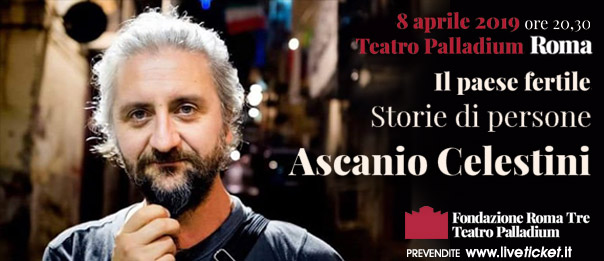 Ascanio Celestini "Il paese fertile: storie di persone" al Teatro Palladium a Roma