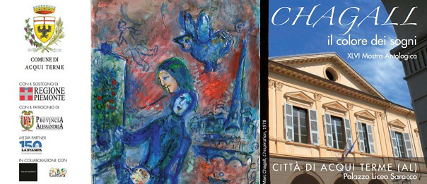 Mostra Chagall "Il colore dei sogni" al Palazzo Liceo Saracco ad Acqui Terme