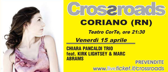 Chiara Pancaldi trio al Teatro CorTe di Coriano