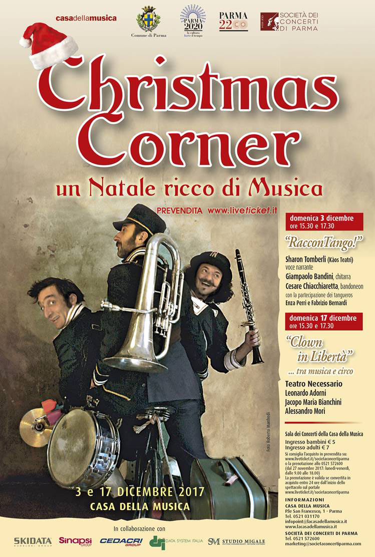 Christmas Corner alla Casa della Musica a Parma