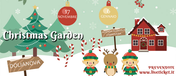 Christmas Garden all'Azienda Agricola Cannavera a Dolianova