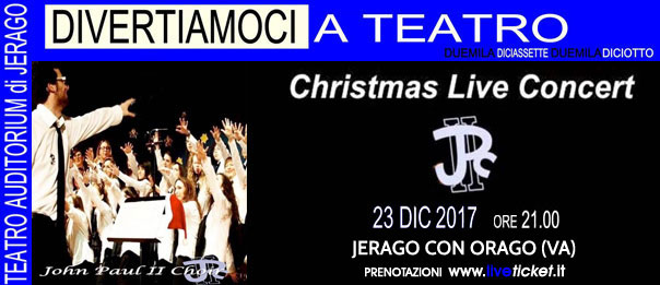 Concerto di Natale Jpc all'Auditorium Jerago a Jerago con Orago