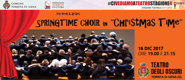 Springtime Choir in "Christmas time" al Teatro degli Oscuri di Torrita di Siena