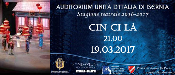 Cin Ci Là all'Auditorium Unità d'Italia di Isernia