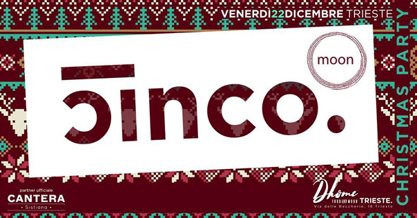 Cinco e Moo presentano "A Christmas Chalet" al Dhome di Trieste